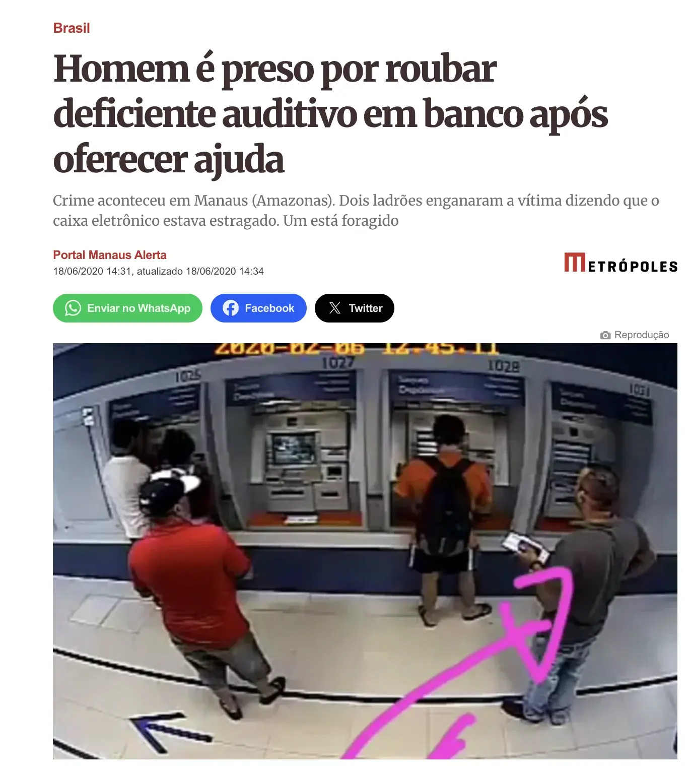 redes sociais